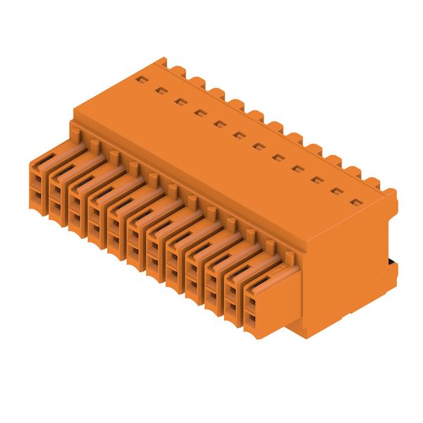 PCB plug-in connector, female plug, 3.50 mm, Number of poles: 24, 180°, PUSH IN with push button, Clamping range, max. : 1.5 mm², Box image 6