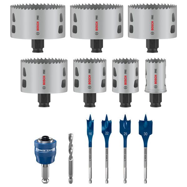 PRO Multi Material Power Change Plus Hole Saw Set - L-Boxx image 1