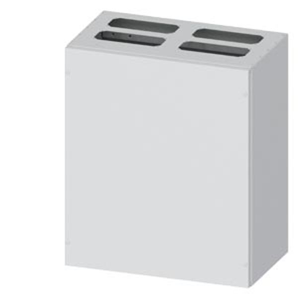 SK1 marshaling box, IP55 H=650, W=550, D=320 screwed front plate image 1