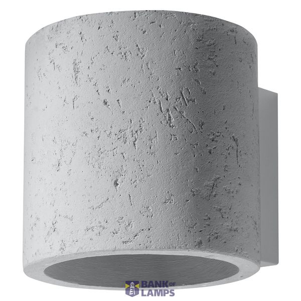 WALL LAMP ORBIS CONCRETE G9 1X40W IP20 image 3
