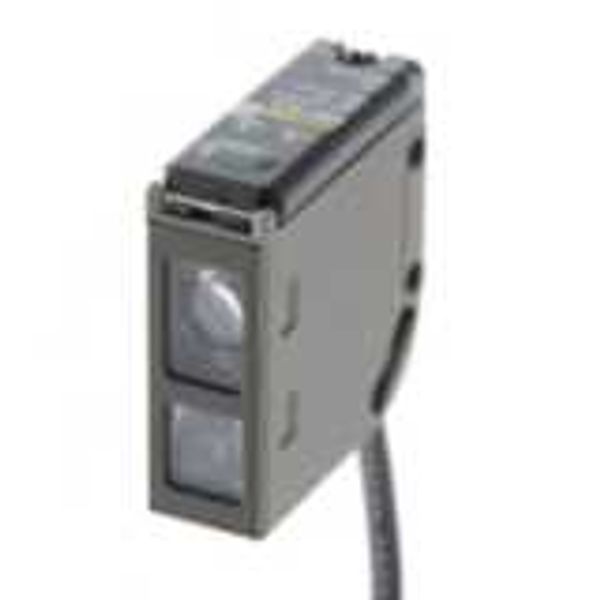 Photoelectric sensor distance setting BGS, 5-500mm, NPN/PNP, 2m cable E3S 7031G image 1