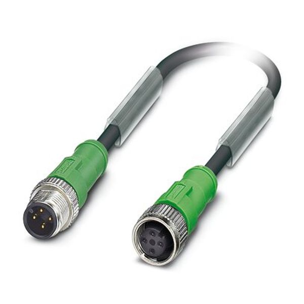 SAC-4P-M12MSB/ 0,4-PUR/M12FS - Sensor/actuator cable image 3