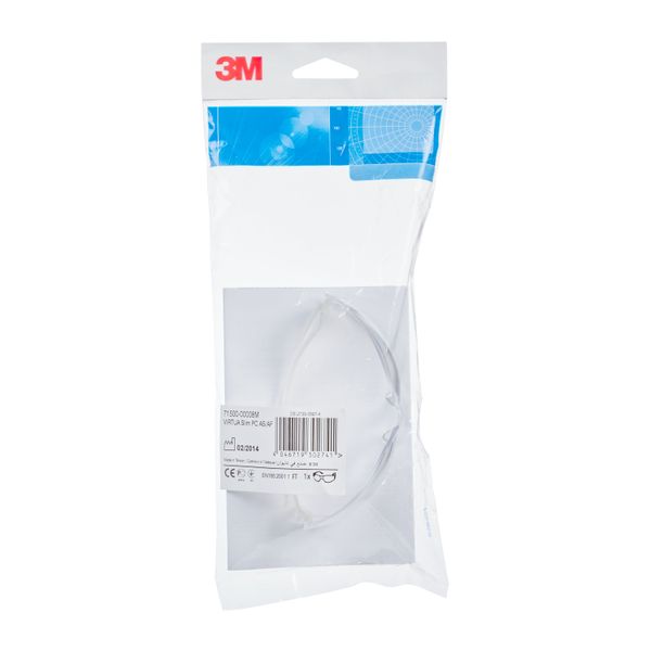 3M™ Virtua™ Slim Fit Safety Glasses, Anti-Scratch / Anti-Fog, Clear Le image 8