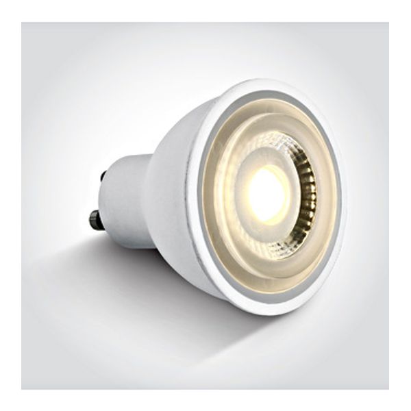 LED bulb 6W GU10 PAR16 500lm 3000K CRI85 230V 24ø image 1