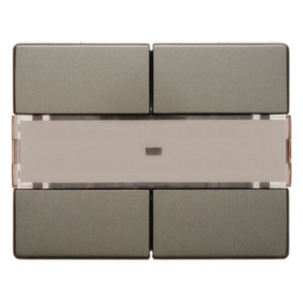 Touch sensor comfort, 2-v, berker Arsys, light bronze image 1