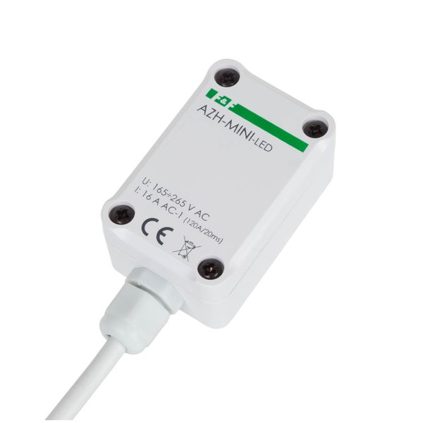 Miniature twilight switch with internal light-sensitive sensor; AZH-MINI-LED image 2