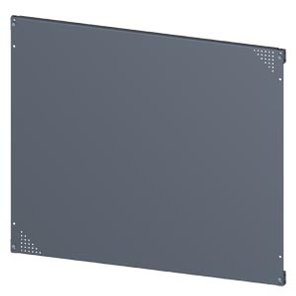 SIVACON, mounting plate, mounting with bracket, perforated, H: 800 mm, W: 1000 mm, zinc-plated The image 2