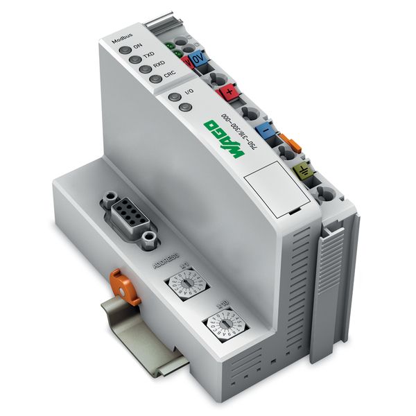 Fieldbus Coupler MODBUS RS-232 115,2 kBd light gray image 2