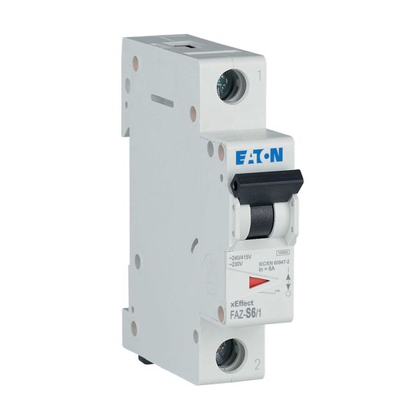 Miniature circuit breaker (MCB), 6 A, 1p, characteristic: S image 8