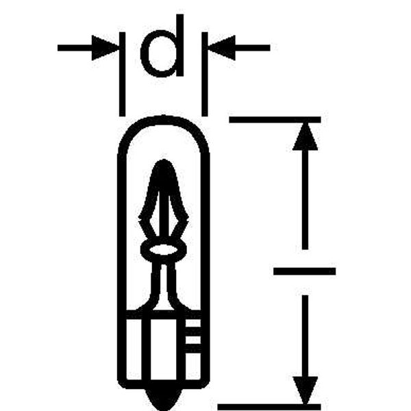 OSRAM automotive lamp 2722-02B image 2