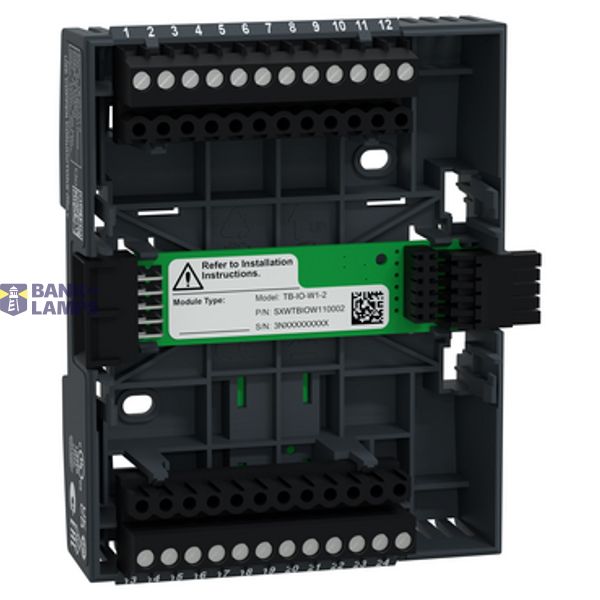 SpaceLogic Terminal Base TB-IO-W1-2 image 1