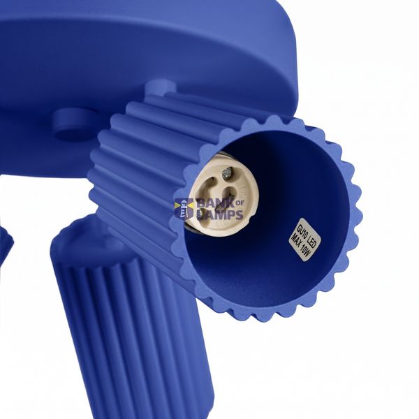 Ceiling lamp KARBON 3P ultramarine image 8
