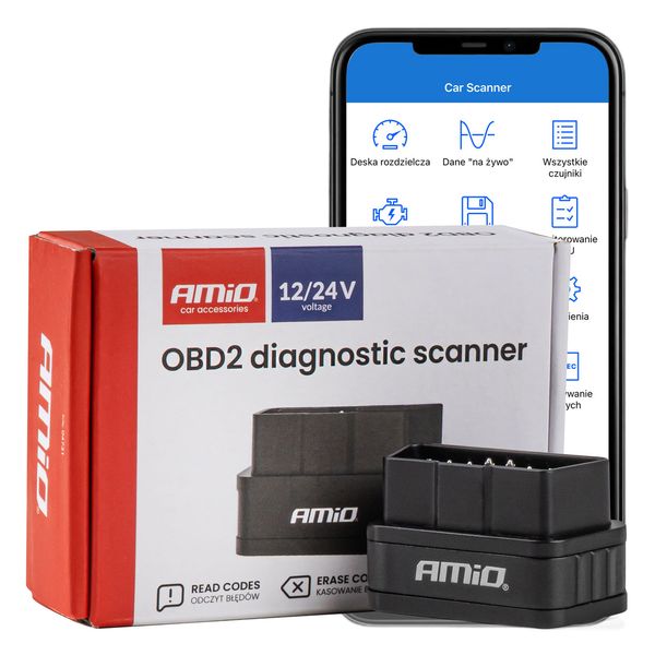 OBD2 diagnostic scanner AMIO-04731 image 1