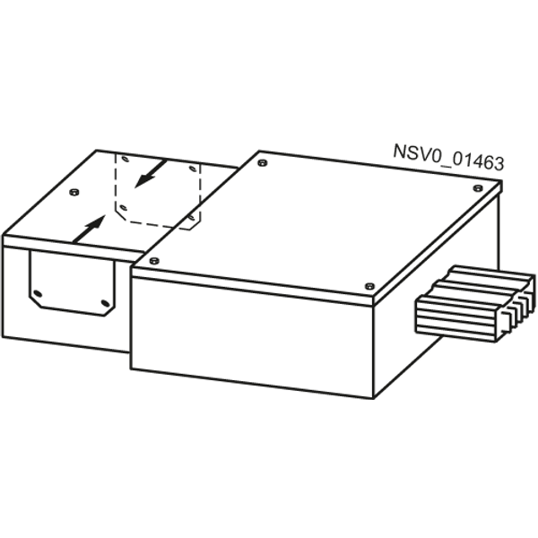 BD2C-1000-EE-KR-EBAL BD2C FEEDER UNIT 1000A FOR SINGLE CORE CABLE WITH CABLING BOX image 1