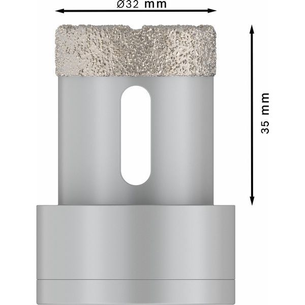X-LOCK Diamond Cutter Best for Ceramic Dry Speed 32x35 image 1