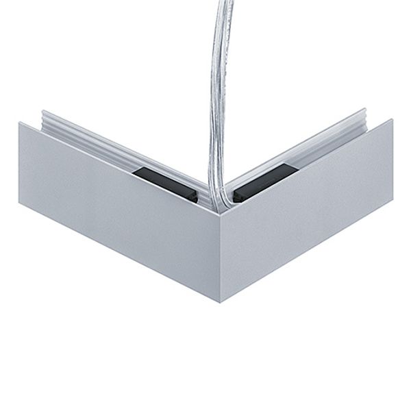 SUP2 TRACK H ELEC-FEED CON 48V 90° SR - Angle connector 90° (electrical) image 1