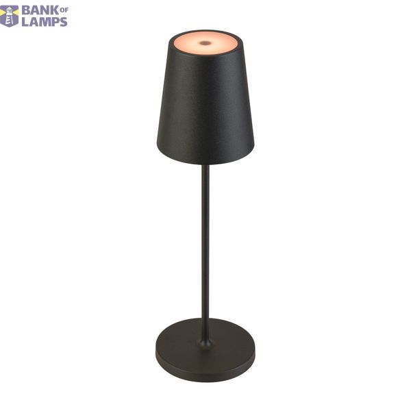 VINOLINA TWO, table lamp, battery-powered, IP65, 2200/2700/3000K, TOUCH, black image 2
