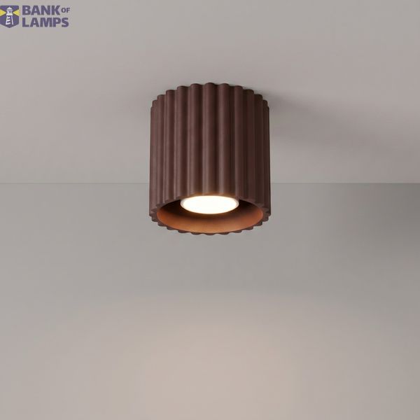 Ceiling lamp AURA 1 brown GU10 image 7