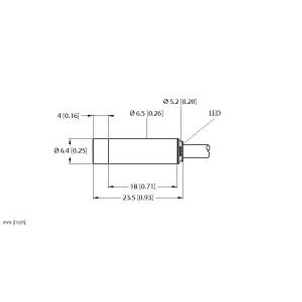 Inductive Sensor   NI3-EH6.5K-AN6X image 1