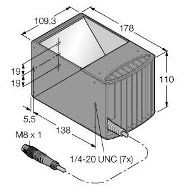 Vision System Axial Lighting   LEDWO100M-D image 1