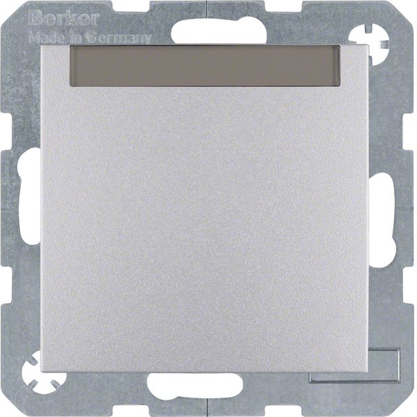 SCHUKO soc. out. hinged cover, enhncd contact prot., B.7, al., matt, l image 1