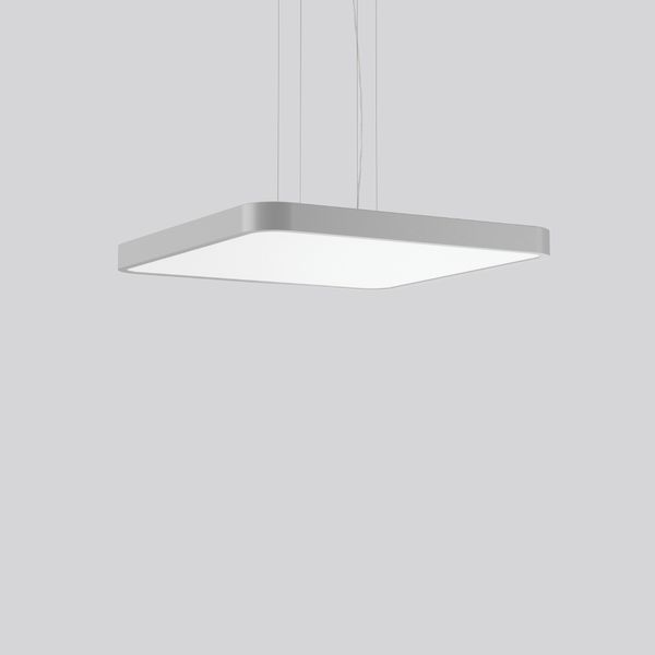 TRIONA square, 76 W, 9500 lm, 830, silver, DALI Pendant luminaires, L  image 1
