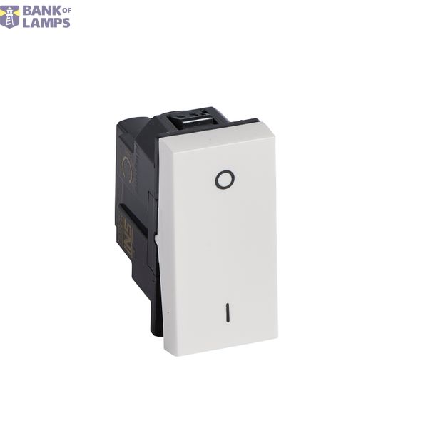 1-way double pole switch Arteor - 20 AX - 250 V~ - 1 module - white image 2