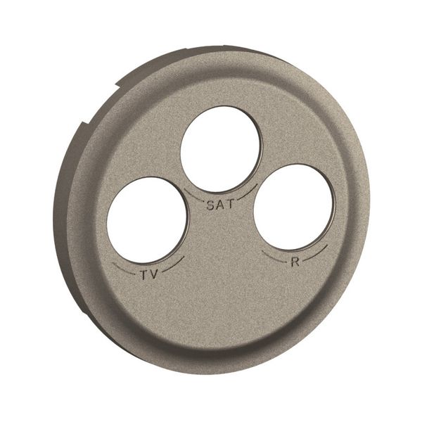 TV-R-SAT DAB+ SOCKET TITANIUM image 3