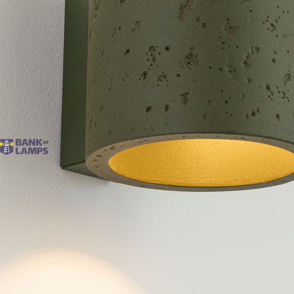 Wall lamp ORBIS concrete olive green image 4