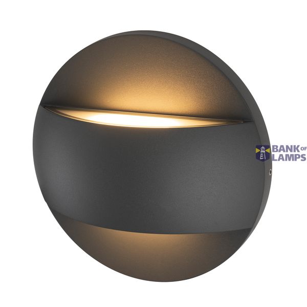 LID II UP/DOWN, wall-mounted light, 2700/3000K, 28W, PHASE, 100°, anthracite image 1