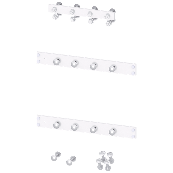 SIVACON S4, MBB connection, 3VA27 (1600A), Fixed mounted, 3/4-pole, MBB: top front, W: 400mm image 1