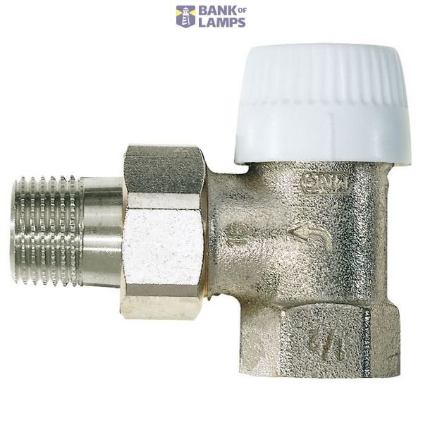 TRV type thermostatic valve, angle image 1