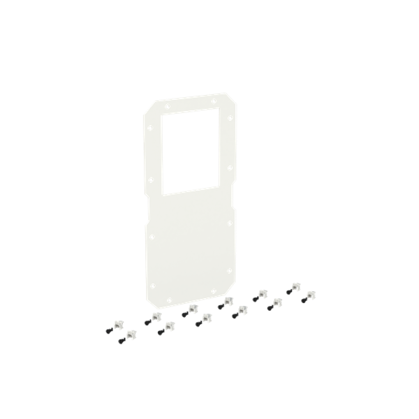 VA-CP63V-XLP1-T Cover plate VMS63V for NH1 3-pole top mounted image 3