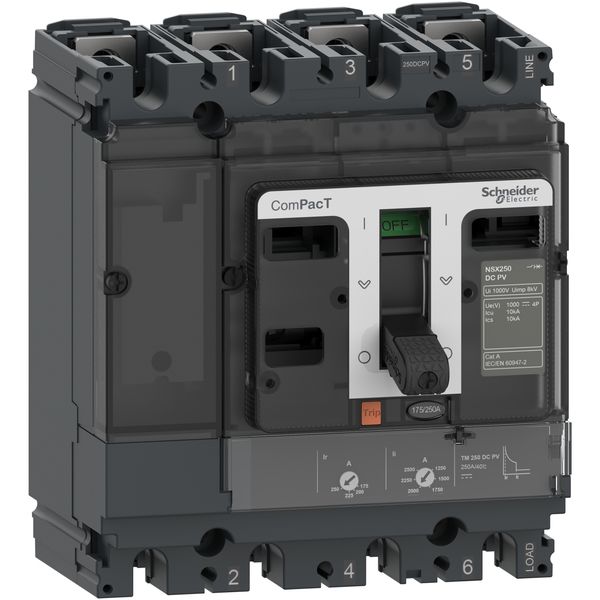 NSX160F 36kA DCPV 4P 160A TMD image 3