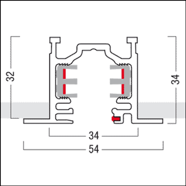 3PH/L3+DALI TRACK-R 3000 WH - track image 2