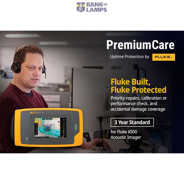 FPC3S-II500-1 3 years of Premium Care Standard for Fluke ii500 Acoustic Imager image 1
