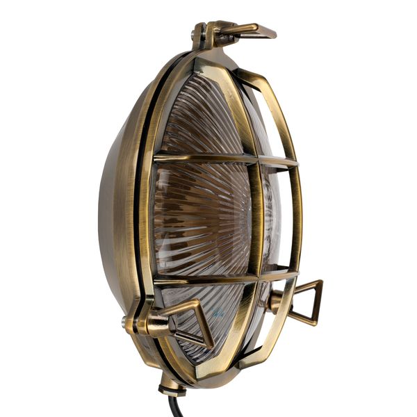 Bulkhead AHOI E27 Alu Bronze Round IP64 image 6