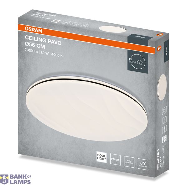 CEILING PAVO RD 72W 840 IP20 OSRAM image 1