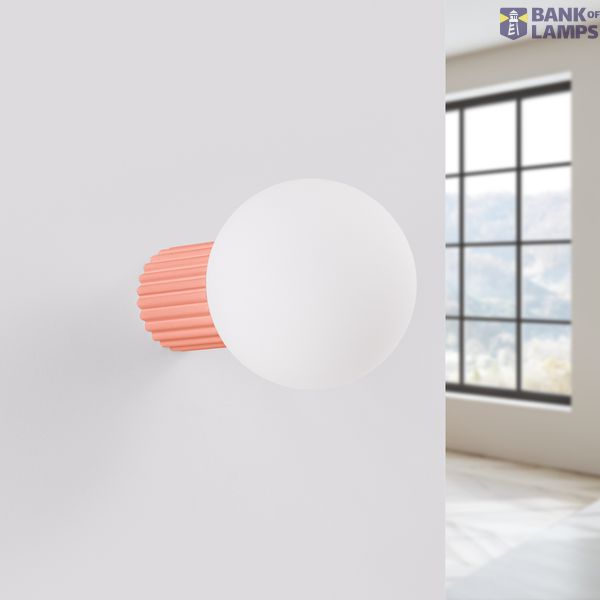 Wall lamp HALO peach image 7