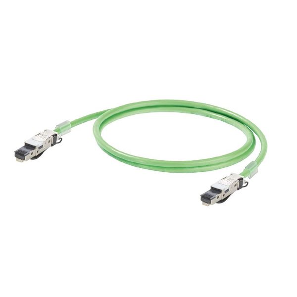 System cable, RJ45 IP 20, RJ45 IP 20, Cat.6A / Class EA (ISO/IEC 11801 2010), PUR, 3 m image 1