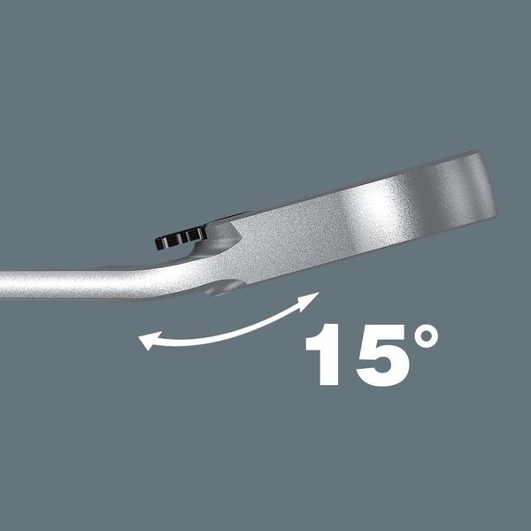 6001 Joker Switch Steek- en ringratelsleutel, omschakelbaar, 10x159 mm image 3