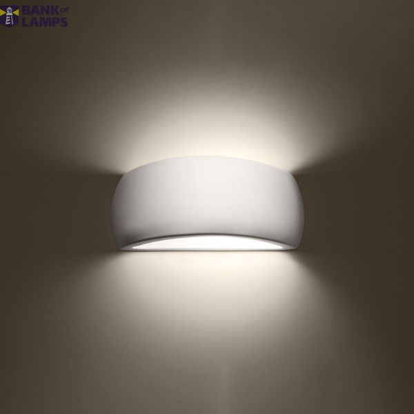 PONTIUS VARNISHED WALL LAMP WHITE GLOSS G9 1X40W IP20 image 6