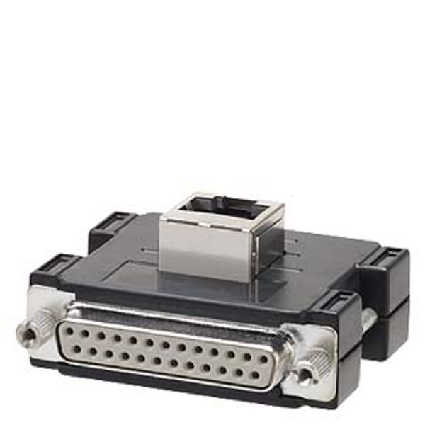 Adapter for 3TK2810-1 for connection of 25-pole encoders, type image 1