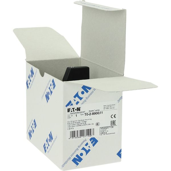 T0-2-8900/I1 On-Off switch, 3 pole + N, 20 A, 90 °, surface mounting image 34