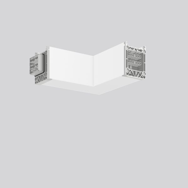 Form connector L 204 B 185 H 76 colour: white 220 - 240 V image 1