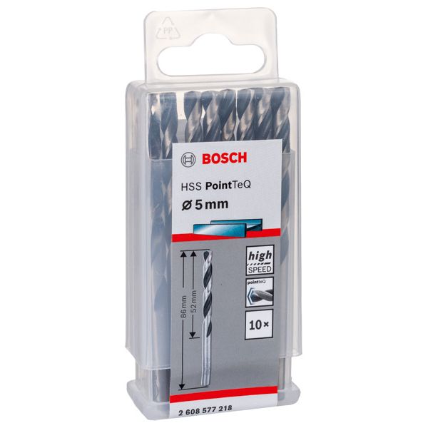 HSS Twist Drill Bit PointTeQ 5.0mm 10 pcs. image 1