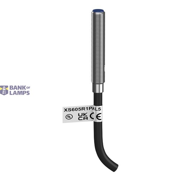 miniature inductive sensor cylindrical M5 Sn 1.5 mm cable 5m (CT à 50  image 1