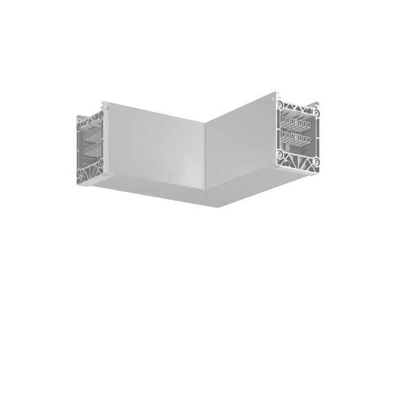Form connector L 185 B 185 H 76 colour: aluminium 220 - 240 V image 2