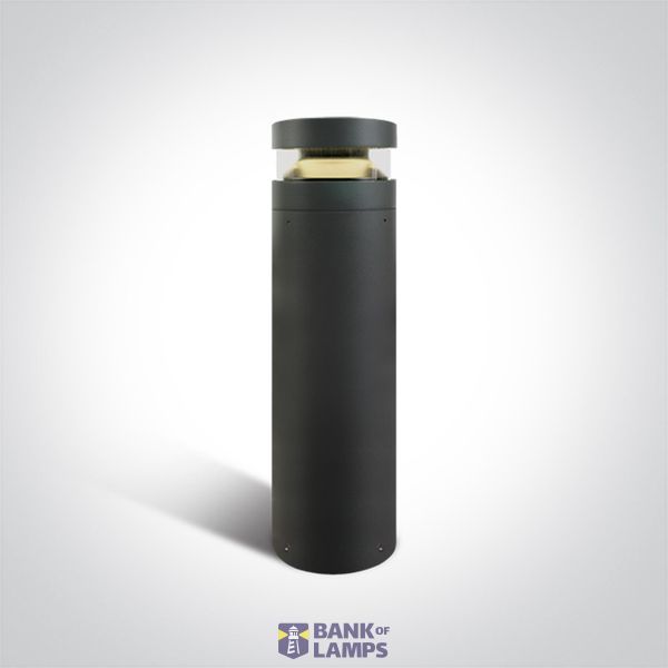 ANTHRACITE BOLLARD 60cm 20W WW IP65 230V image 1