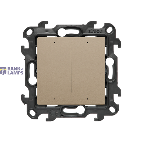 Double lighting controller [Wi-Fi] SWITCH D, champagne matt image 1